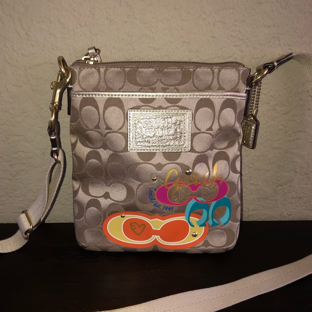 Authentic Coach crossbody purse